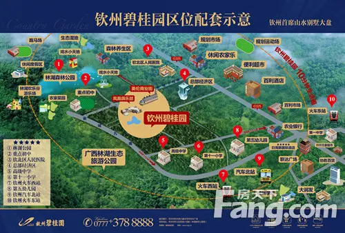 钦北区人大代表,政协委员视察钦州碧桂园项目