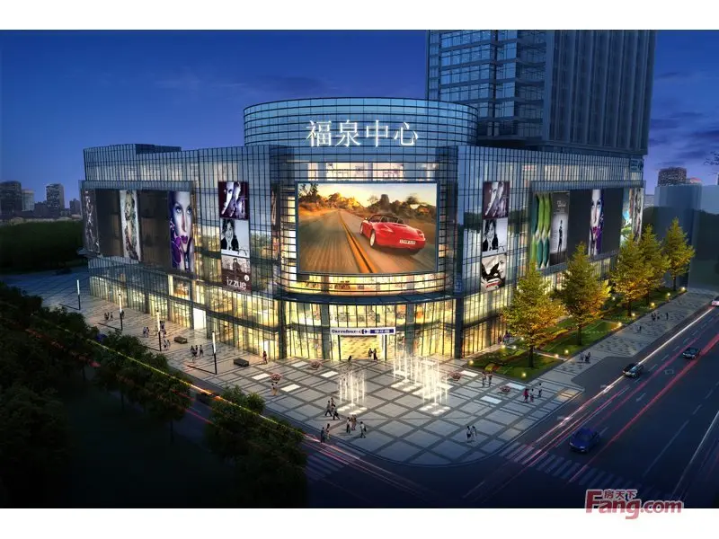 福泉中心项目占地面积约27000㎡,是龙泉驿区主城区核心地带唯一国际