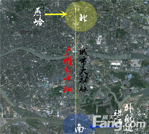 广州城市中轴线新划分 沿线楼盘8字头首付10万