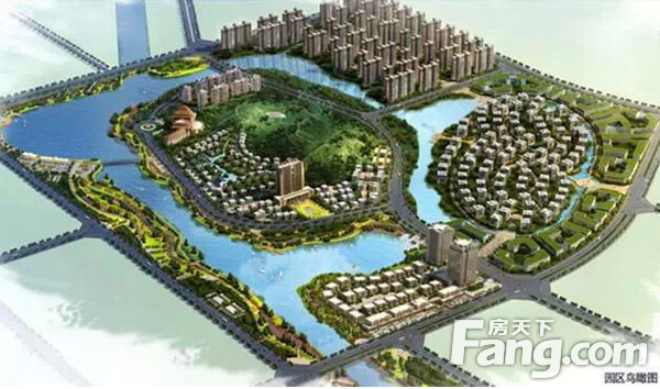 上海中昆总部经济园落户郴州市重点项目