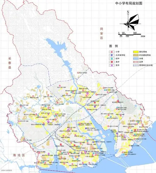 项目区位及范围:本次规划范围为集美全区域,用地规模276平方公里,辖