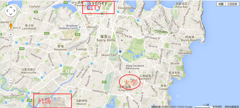 悉尼学区房地图:世界名校新南威尔士-房天下澳大利亚
