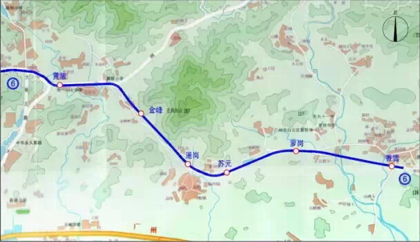 2015年二季度广州地铁新进展 2018年广州地铁线路图图片