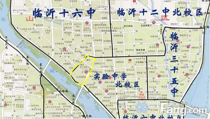 2015临沂学区划分 18小学10中学有变化_房产