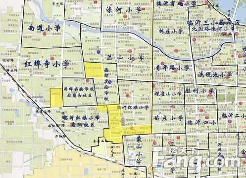 2015临沂学区划分 18小学10中学有变化_房产