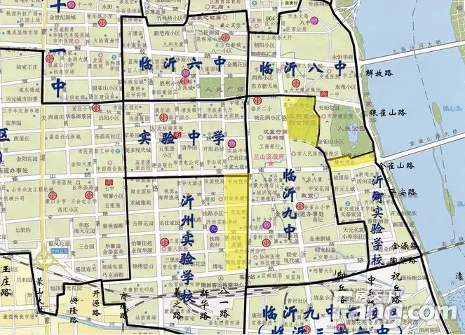 2015临沂学区划分 18小学10中学有变化_房产