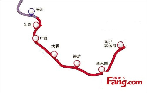 广州地铁4号线南延段紧张施工中_房产频道_MSN中国