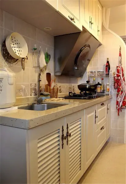 2015治愈系小清新厨房装修 小户型厨房告别油腻腻!-家居快讯-天津搜房网家居装修