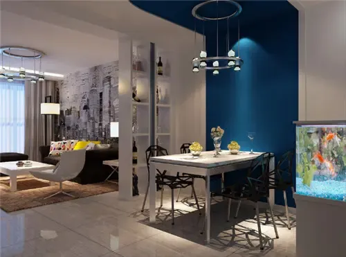 4万装修100平2居室 看他们如何省钱时尚两不