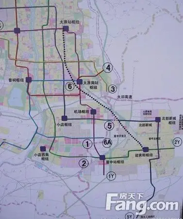 城际铁路1号线工程开始公示 晋中至小店沿线受惠盘