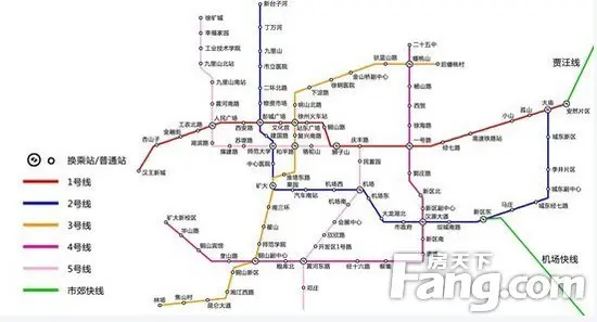 徐州地铁和平路沿线盘