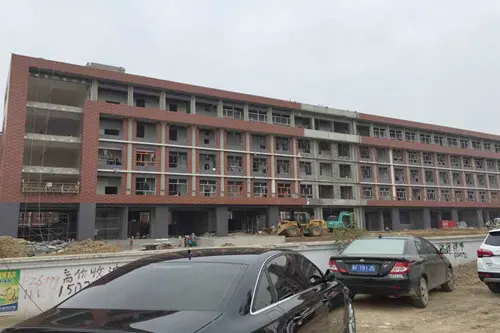 保定贺阳国际中小学建设中