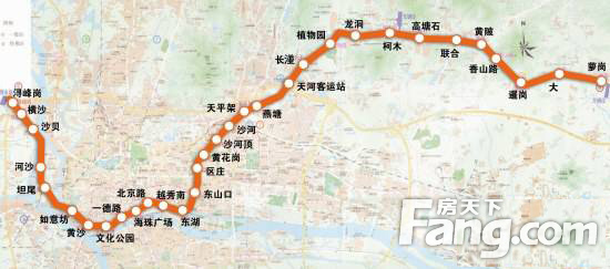 广州地铁6号线二期线路图及最新消息