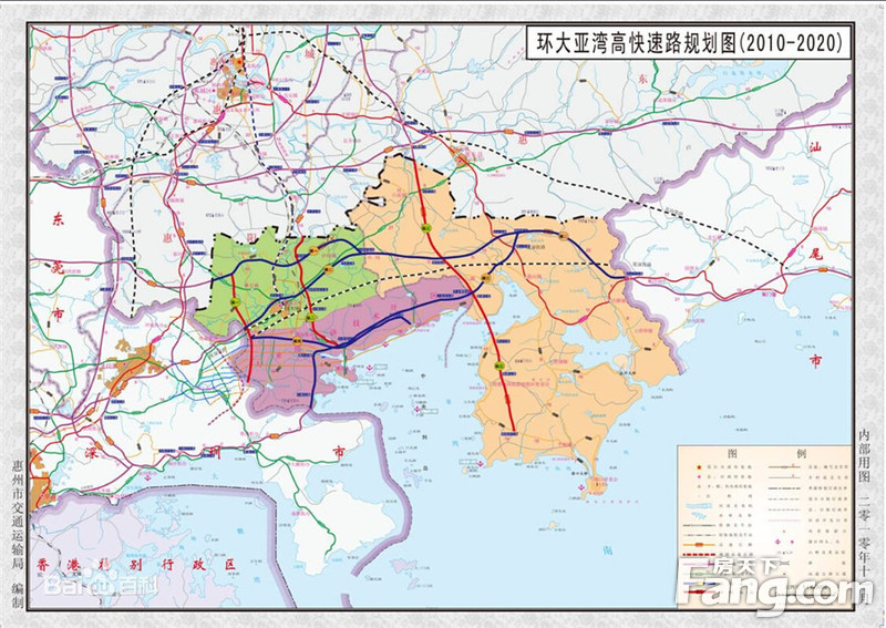 惠阳所有高速公路建设和规划大总汇! 热点楼盘话你知