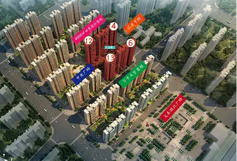 世茂天城 楼王撼世加推,4号楼火爆 中-济南新房网-房天下