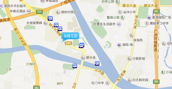 点击查街景地图