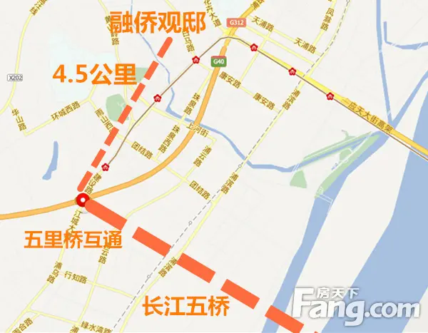 长江五桥年内开工或免费 江北新区利好盘优惠95折