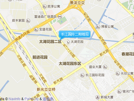 长江国际地图