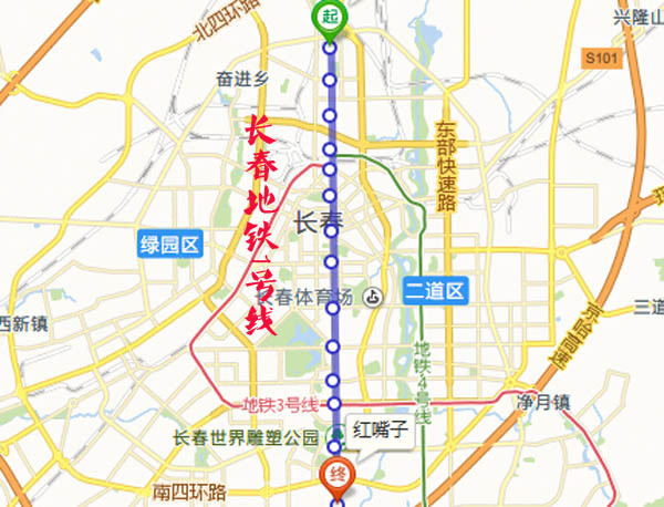 长春地铁1号线明年通车 盘点哪些楼盘将会大涨