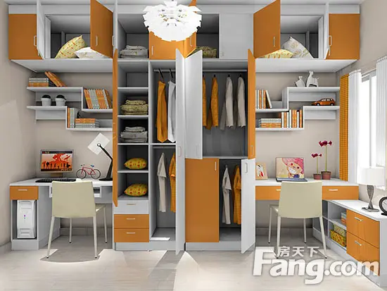 多一个也不怕 双人儿童房设计 双倍欢乐的童年-家居快讯-大连搜房网家居装修