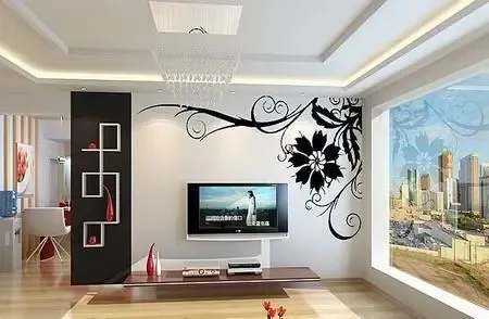 2015小户型电视背景墙装修效果图 200款现代简约风格美爆!-家居快讯-广州搜房网家居装修