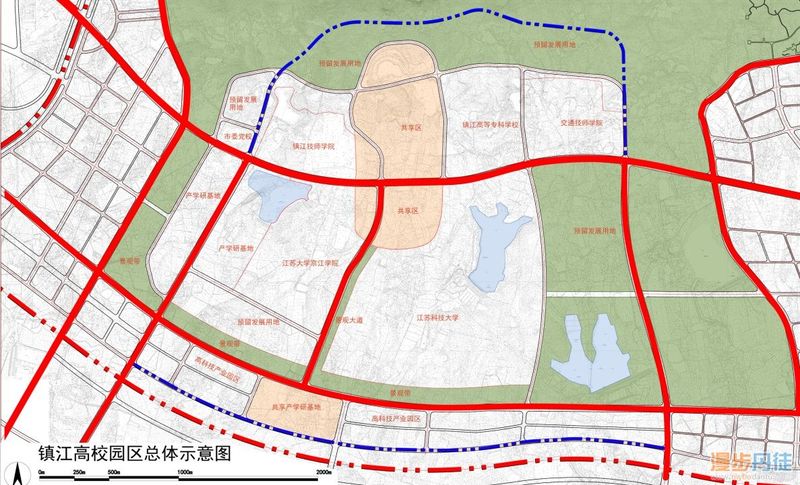 丹徒新城 镇江市区的"新地标"