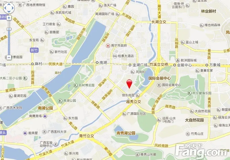 紧邻南宁地铁1号线金湖广场站 城市花园免双税学区房65万起