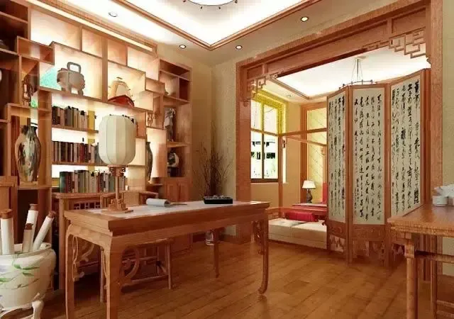 【新古典装修风格】中国传统书房,美醉了!-家居快讯-广州搜房网家居装修