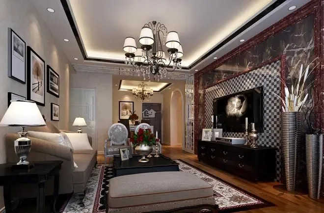 后现代风格客厅装修 2015最新后现代装修风格效果图_房产资讯-青岛搜房网