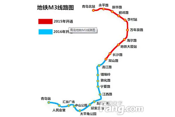 实探:青岛地铁m3号线新谍照酷爽来袭