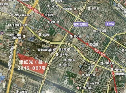 丁字沽三号路地块今日摘牌 起始楼面价9098元