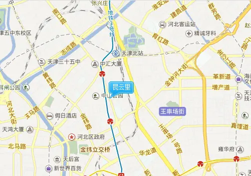 北岸华庭幼儿园 中小学: 河北区实验小学,天津市第二中学,宁园中学,昆