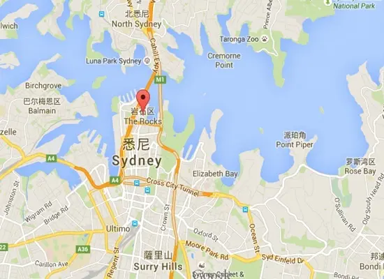 售价约7800人民币,位于悉尼岩石区,处于的地理位置,可一览悉尼醉人的