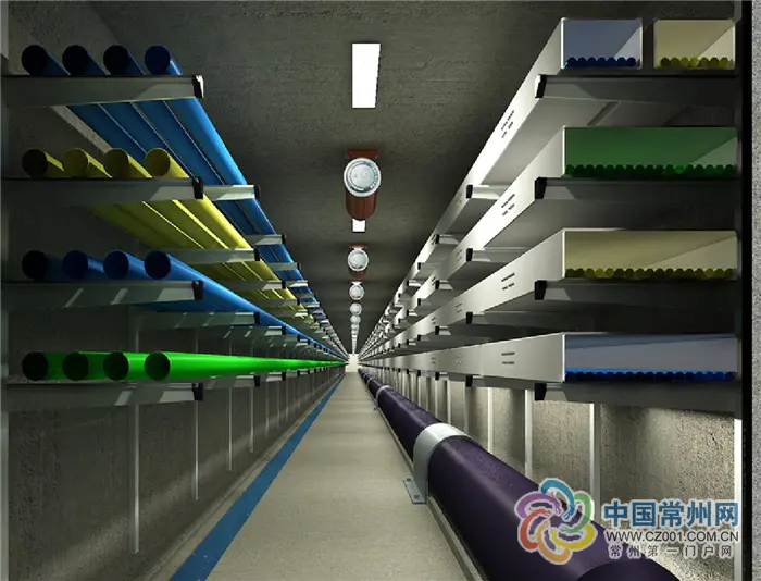 常州市政管线将有 公共隧道 !常州月底首次开建