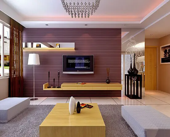 2015客厅电视墙10大装修效果图惊艳出炉(图)_房产资讯-景德镇搜房网