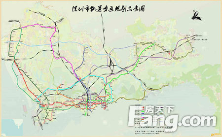 深圳唯一一条横跨东莞镇区的地铁线,16号线就已经在凤岗规划了站点,且