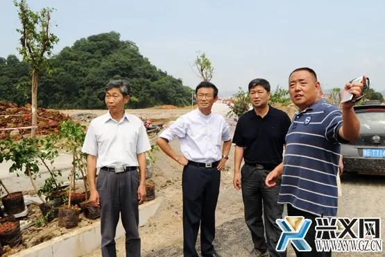 贺登祥许风伦督查首届国际山地旅游大会重点项目建设