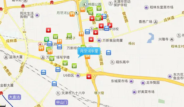 月牙河东里