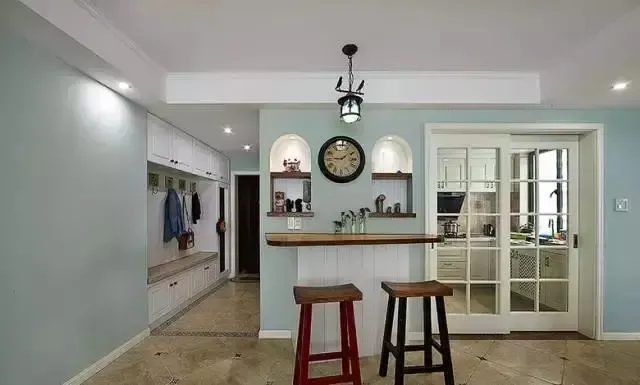 85平精品小户型装修现代简约美式风格超大飘窗装修美爆!