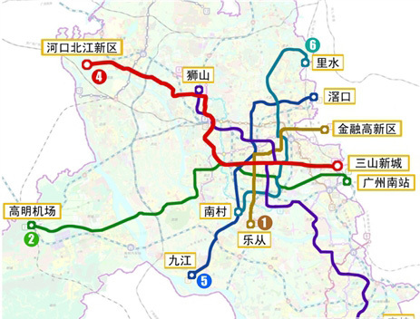 乐平将开设地铁站点 两条地铁规划到三水-佛山