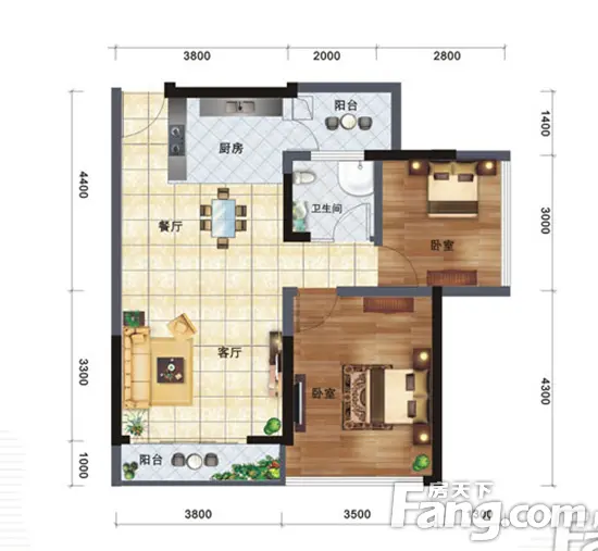 【南宁】楼盘软文 :五象大道沿线楼盘户型