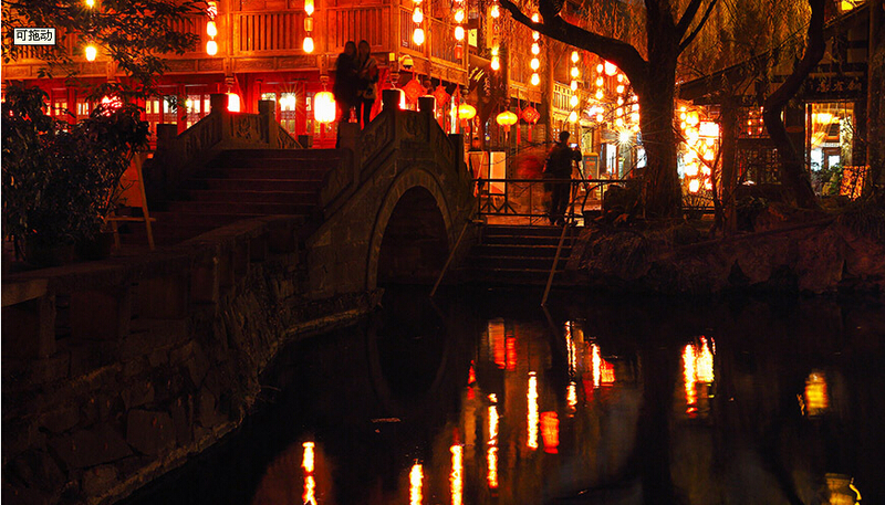 成都夜景锦里