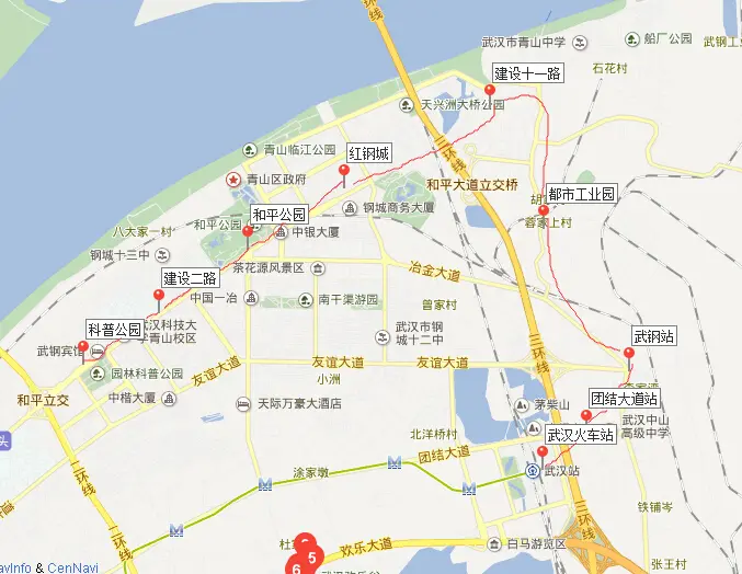青山区地铁5号线规划