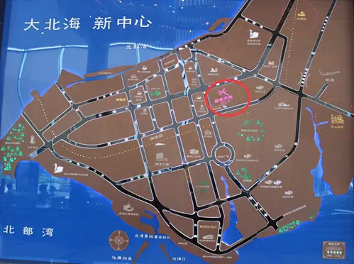 盛荟天地位于进出北海市的必经之路,是北海主城区,合浦县,铁山港区的