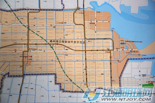 2015版《南通市区图》和《南通市政区图》最新发布图片