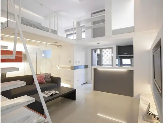 48平复式小户型惊艳大翻身 改造有诀窍-家居快讯-重庆搜房网家居装修