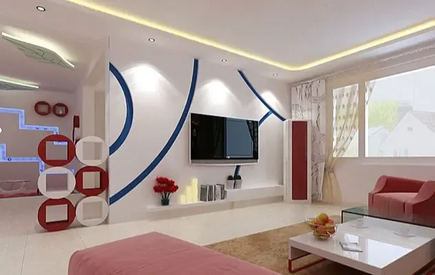 客厅吊顶装修风格全介绍 客厅吊顶及电视墙造型学习参考-家居快讯-广州搜房网家居装修