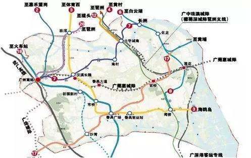 番禺交通 莲花山碧桂园