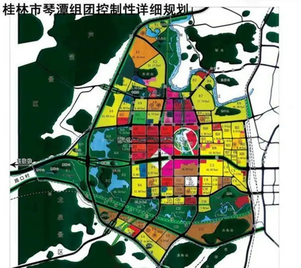 琴潭文化片区最新规划图