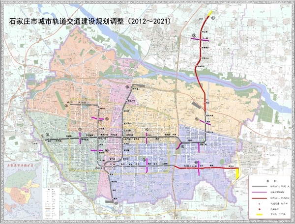 石家庄地铁规划升级 学苑路将变地铁一条街图片